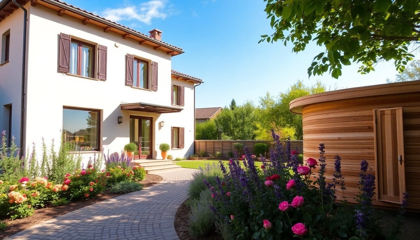 Discover Your Perfect Retreat in Gradara: Townhouse with Garden and Sauna