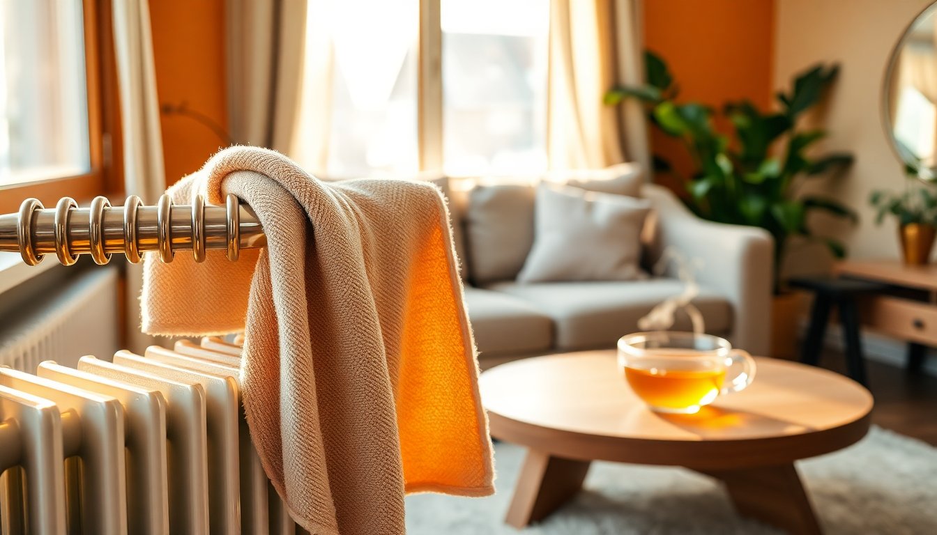 Transform Your Home Environment: The Benefits of Using a Wet Towel on Your Radiator