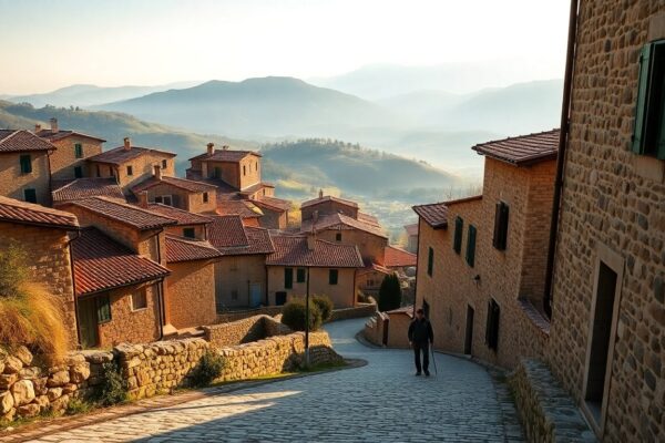Stone houses in Valtaro: mountain living with coastal access