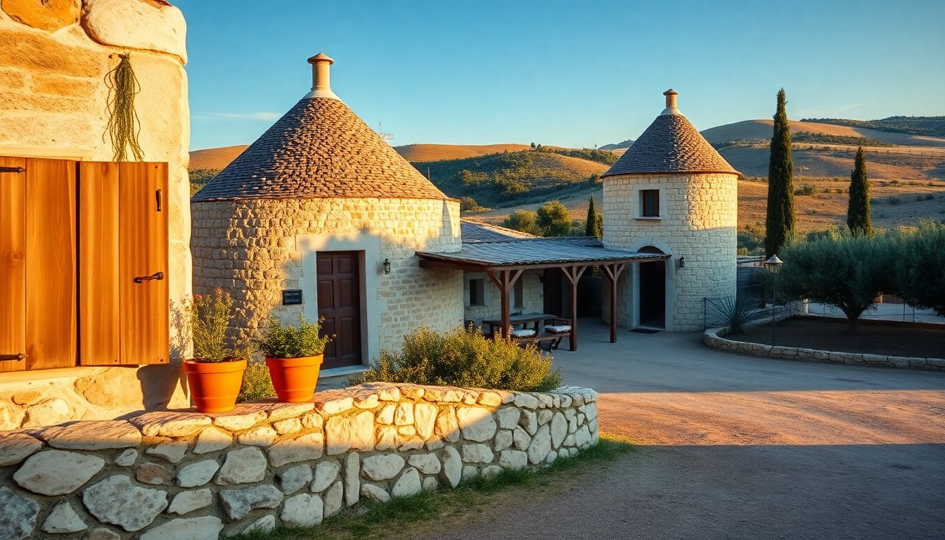 Trullo for sale in Martina Franca with land and pool potential
