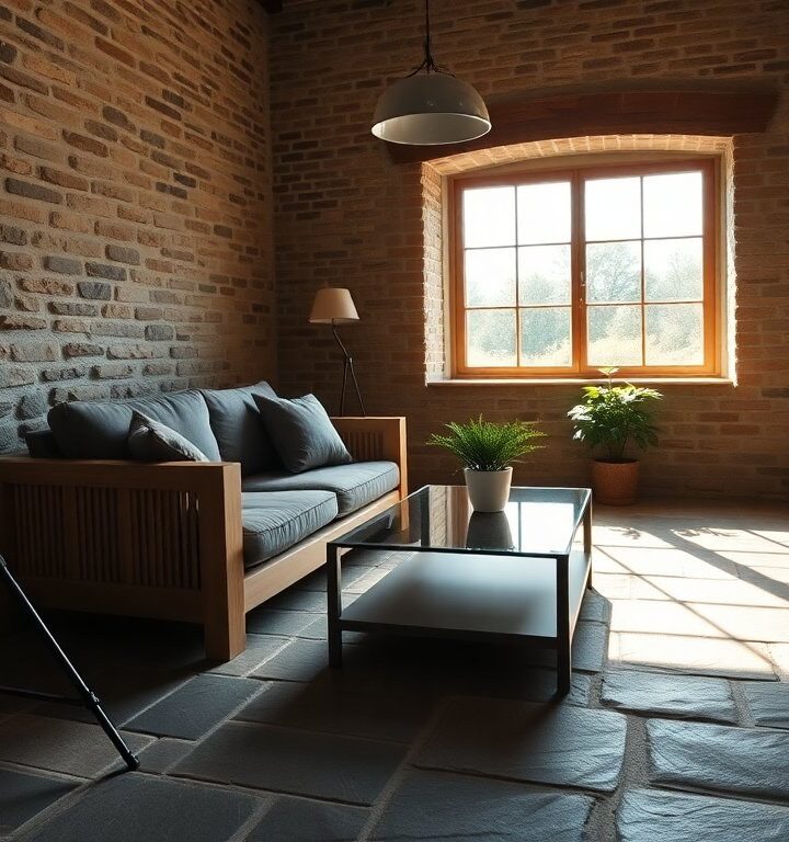 Discover the Charming Conversion of a 1900s Fieldstone Stable in Flieth