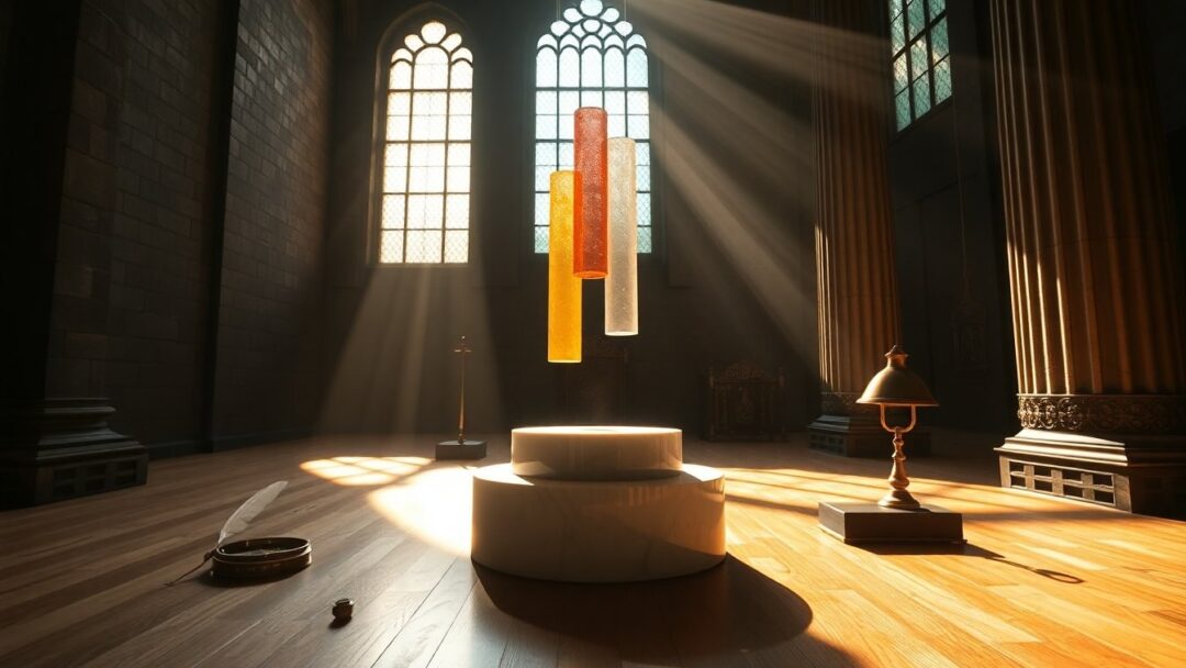 Explore Es Devlin's Immersive Library Installation at Castle Howard