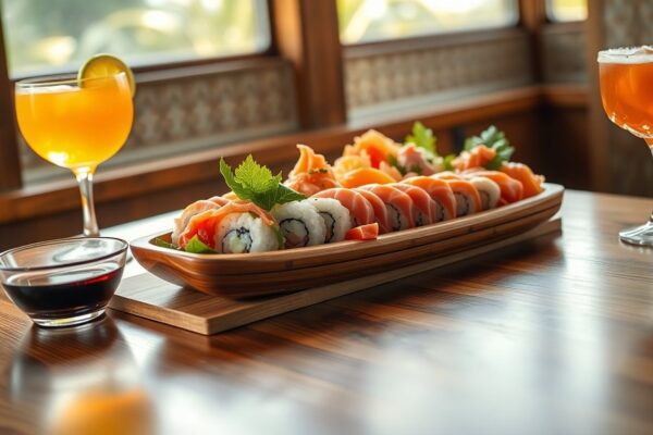 Explore P.F. Chang’s Summer in Tokyo Menu with Sushi Boat Presentation