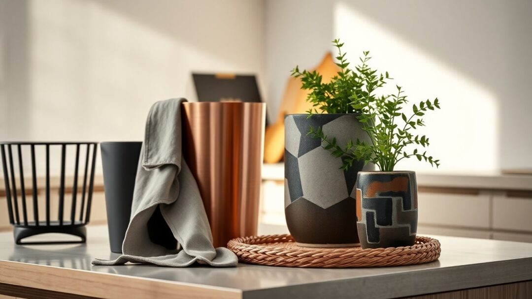 Transform your space with these designer wastebaskets