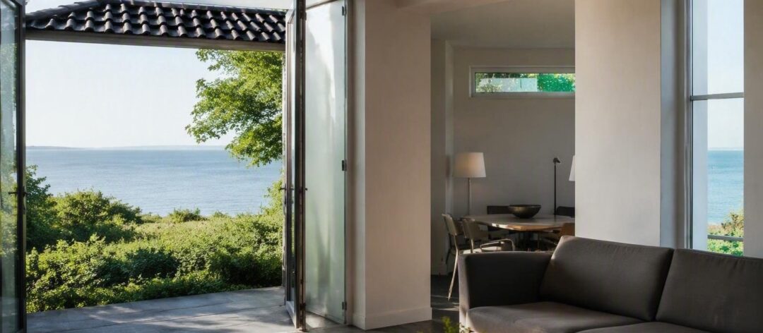 Explore the preserved Danish functionalism of Ole Helweg's coastal villa