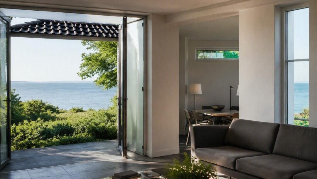 Explore the preserved Danish functionalism of Ole Helweg's coastal villa