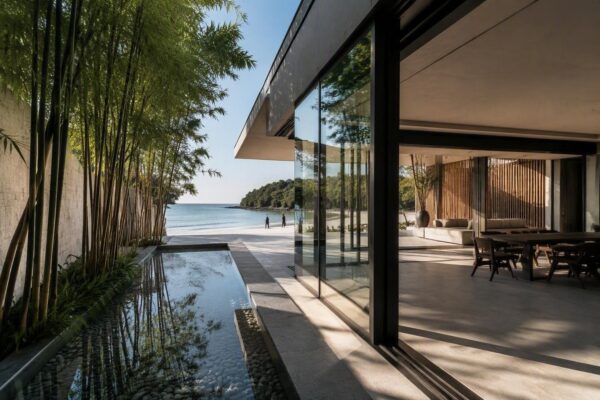 Minimalist design for second homes and resorts