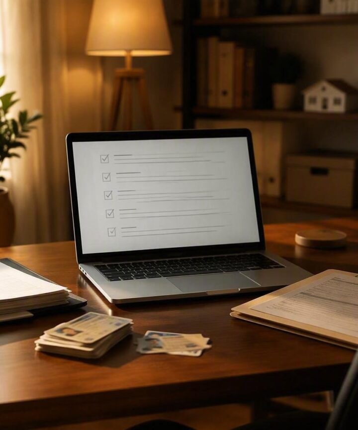 Vacation home rental screening process