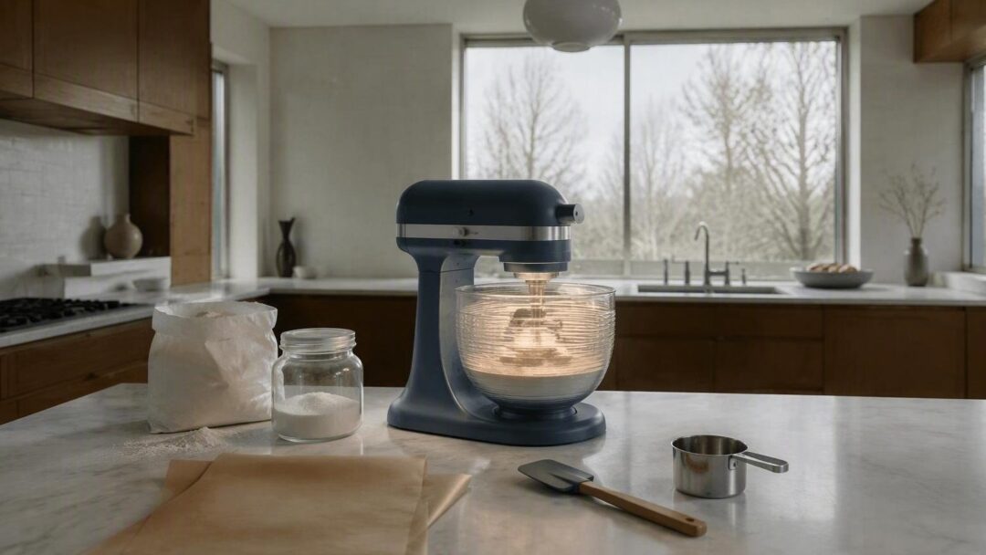 Discover the KitchenAid Luminaire Stand Mixer with Illuminated Glass Bowl