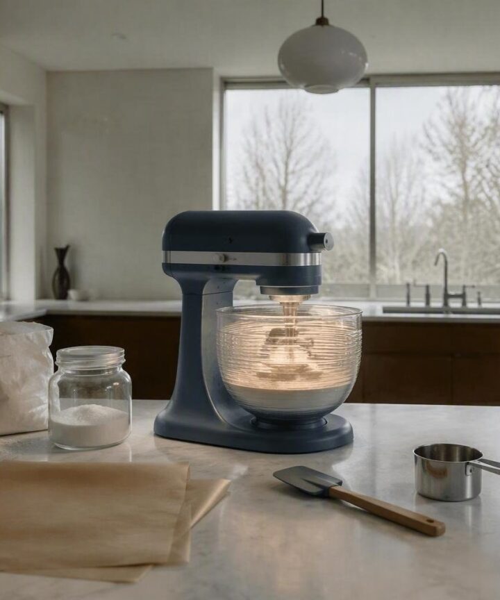 Discover the KitchenAid Luminaire Stand Mixer with Illuminated Glass Bowl