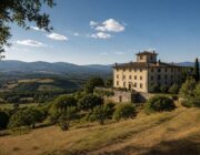 Explore the late 19th-century villa in Florence's Mugello countryside with rich artistic heritage