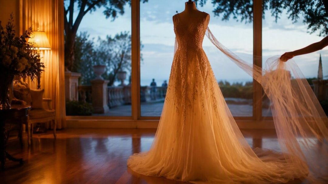 Exploring Claudia Sulewski's Four Oscar de la Renta Wedding Dresses