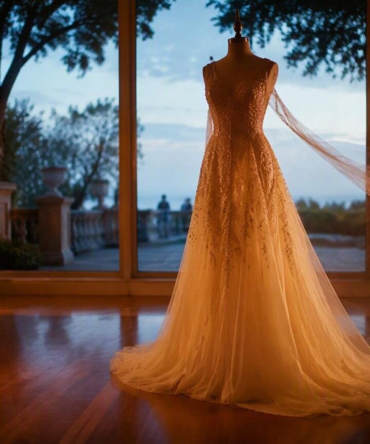 Exploring Claudia Sulewski's Four Oscar de la Renta Wedding Dresses