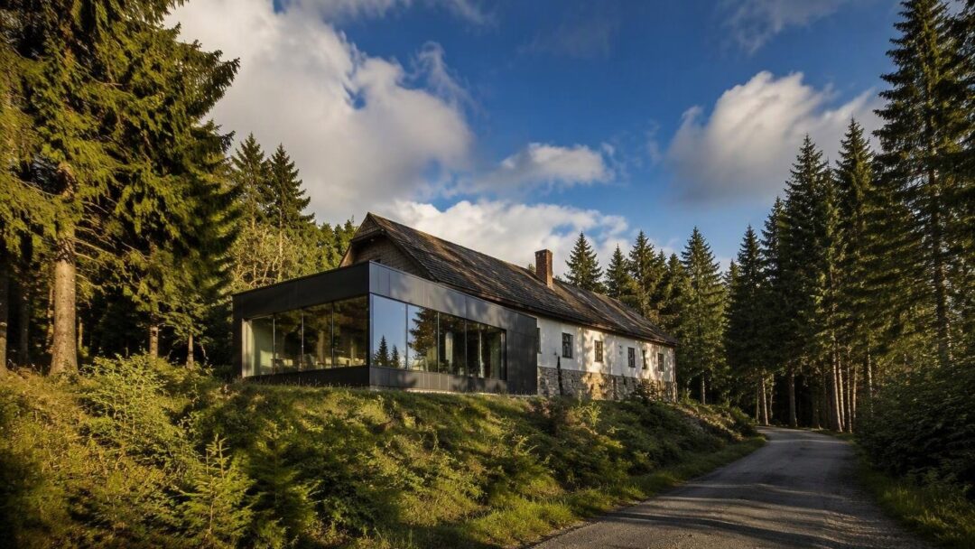Förstberg Ling adds contemporary wing to historic Röstånga house