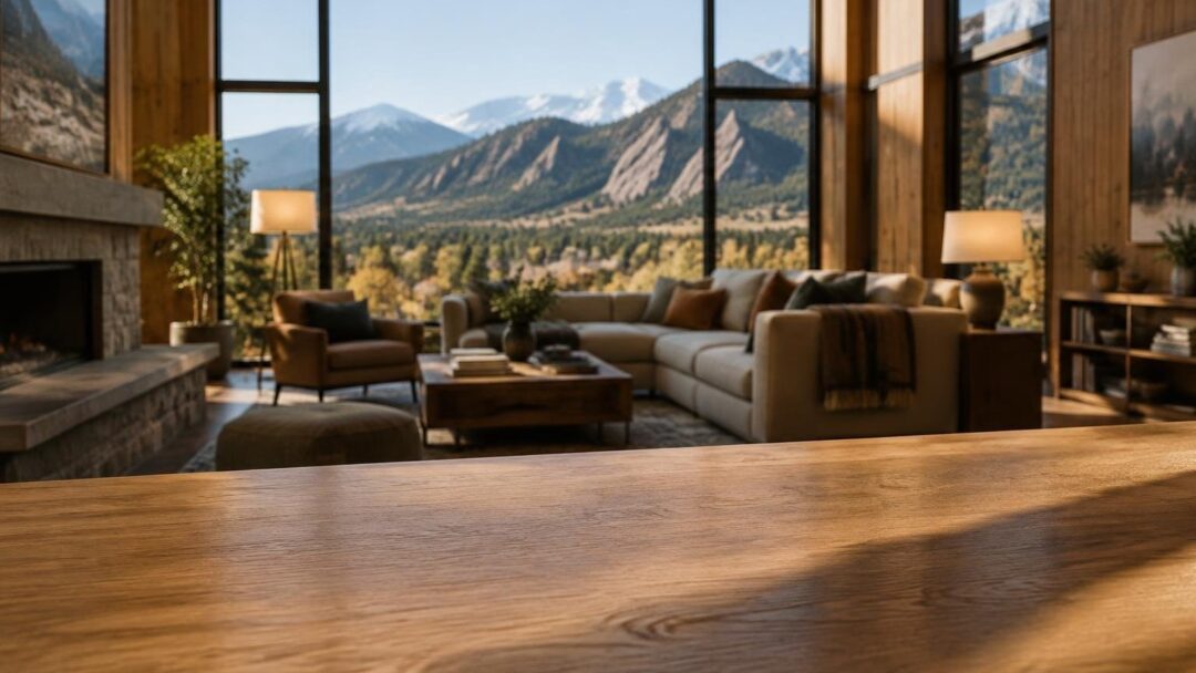 European-oak Colorado residence by Studio B on three acres