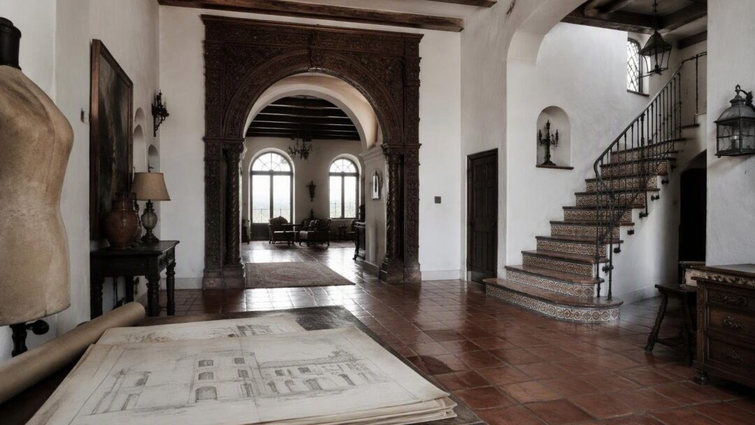 Renovated 1927 Spanish Colonial Revival home listed for $8 M