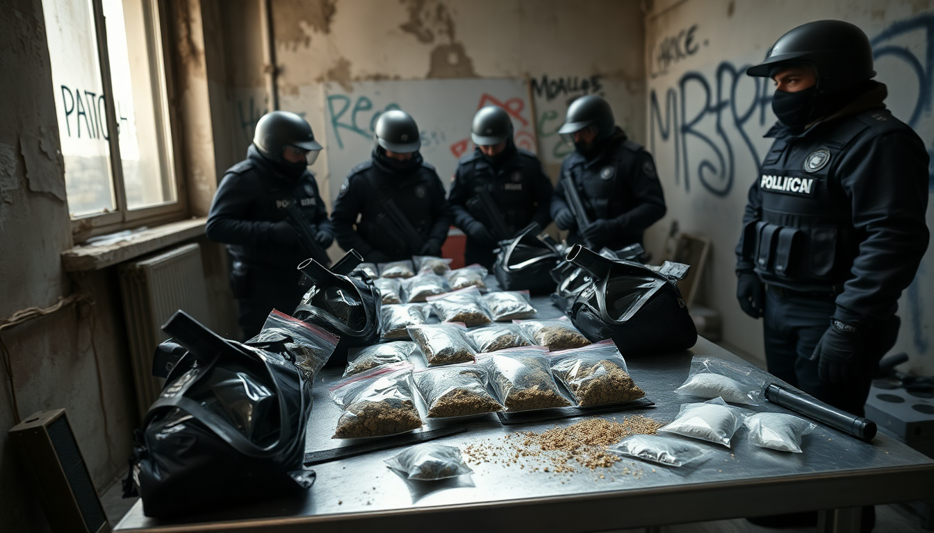 Operazione antidroga a Padova: sequestro record e arresto
