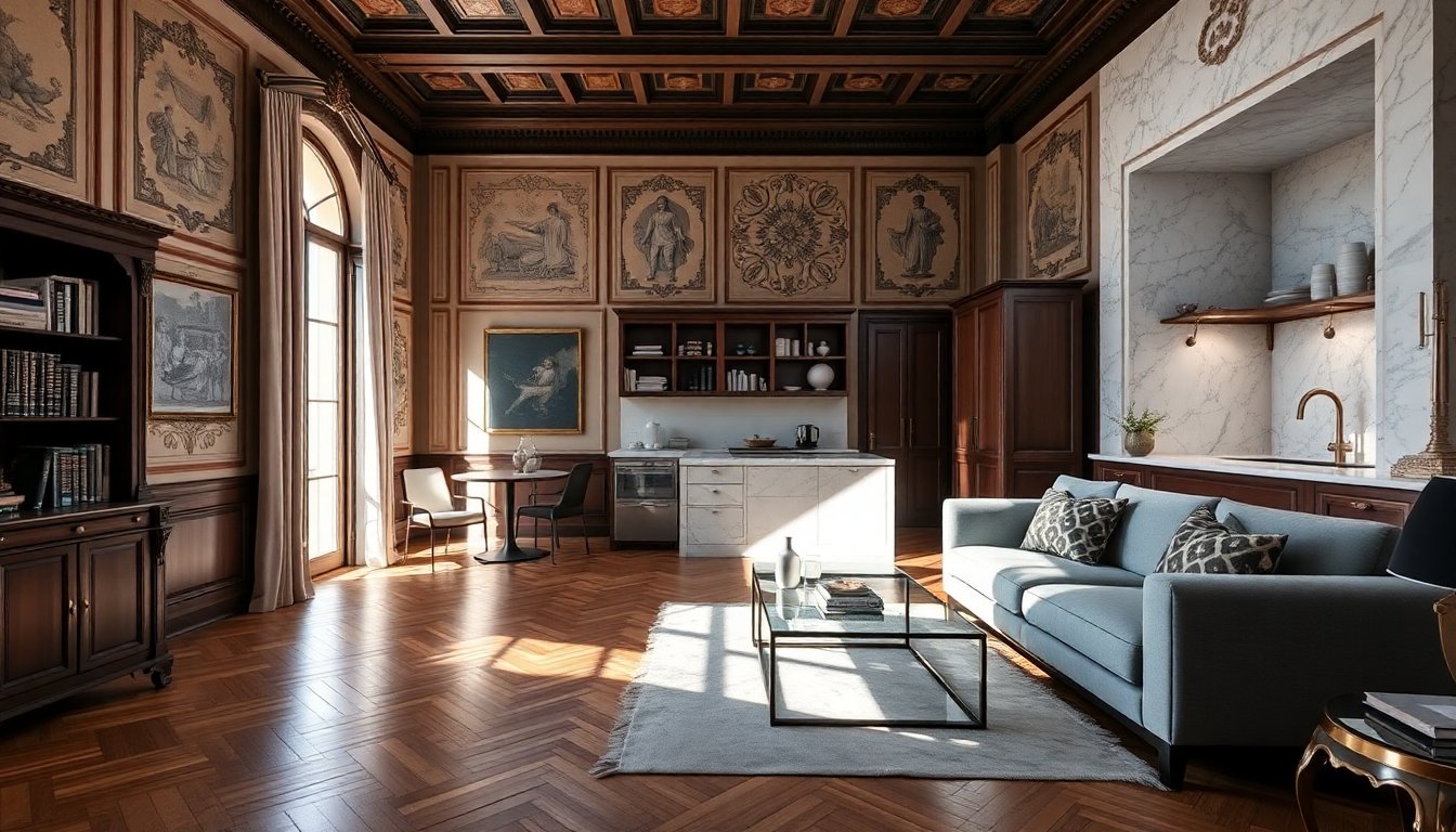 Appartamento di lusso in vendita a Genova nel prestigioso Palazzo Clemente Della Rovere