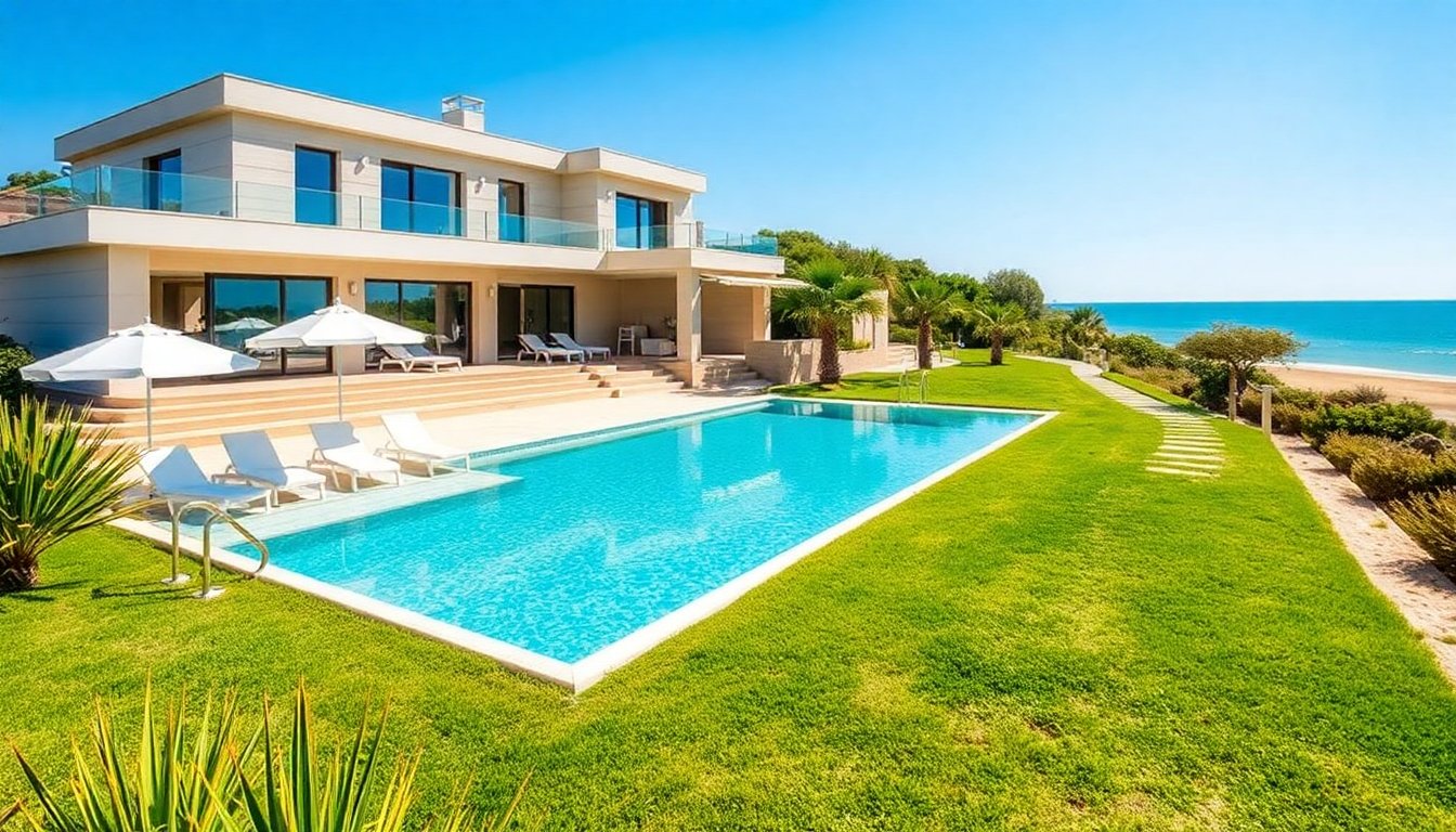 Esplora la Villa Diantha a Marsala: Piscina Privata e Spiaggia a Due Passi!