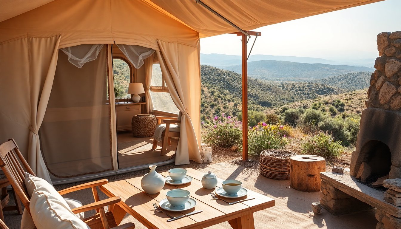 Un’esperienza indimenticabile di glamping a Sant’Antioco: natura e comfort insieme