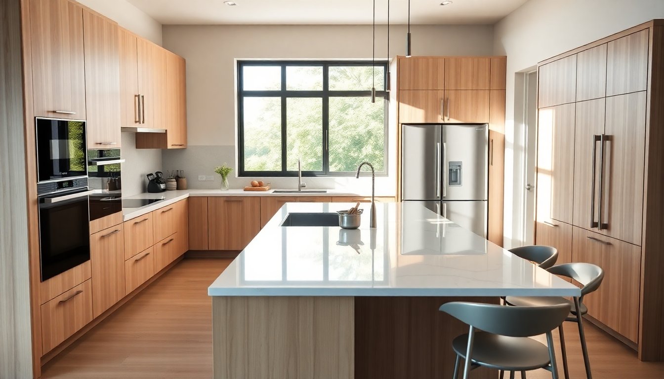 Guida Completa alla Progettazione di una Cucina Moderna con Isola Funzionale