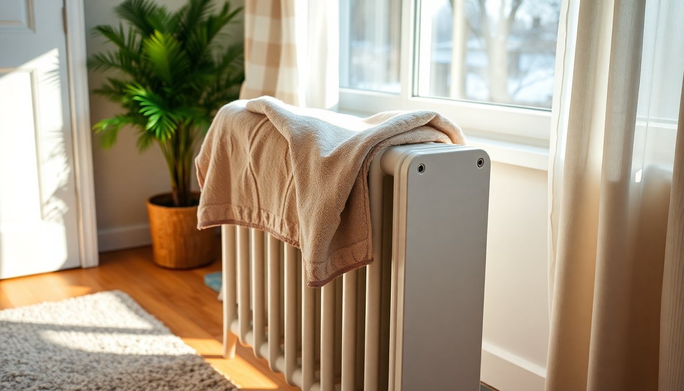 Effetti Incredibili dell’Asciugamano Bagnato sul Termosifone: Scopri i Vantaggi!