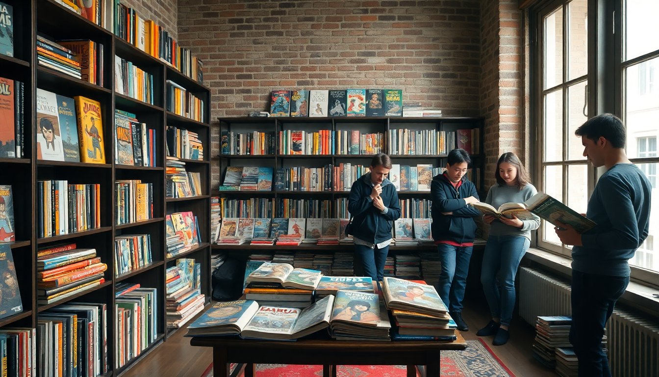 Le migliori librerie di seconda mano per fumetti e manga a Parigi