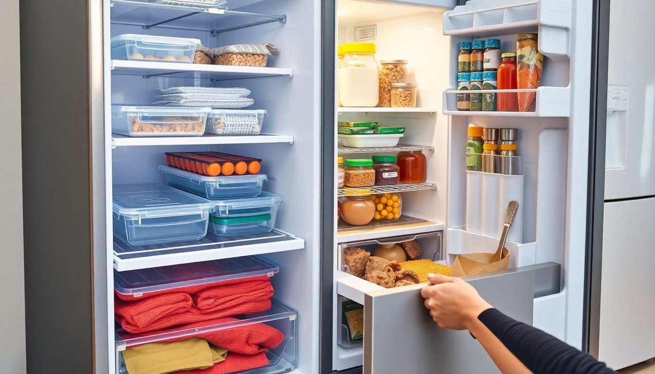 Consigli pratici per organizzare il freezer e scegliere il frigorifero giusto