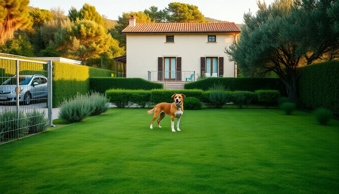 Villa indipendente a Lerici per vacanze con cani e gatti fino a taglia xl