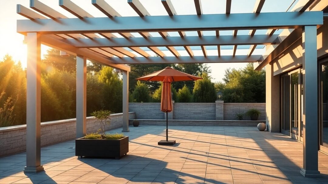 Pergola bioclimatica in alluminio 2,4x3 m: caratteristiche, accessori e opzioni di acquisto