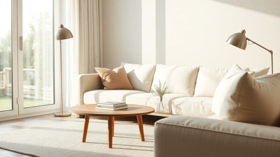 Arredare la seconda casa in affitto con minimalismo caldo
