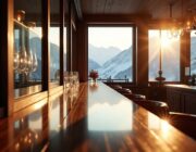 Riqualificazione creativa: il bar di Sestriere che gioca con la percezione