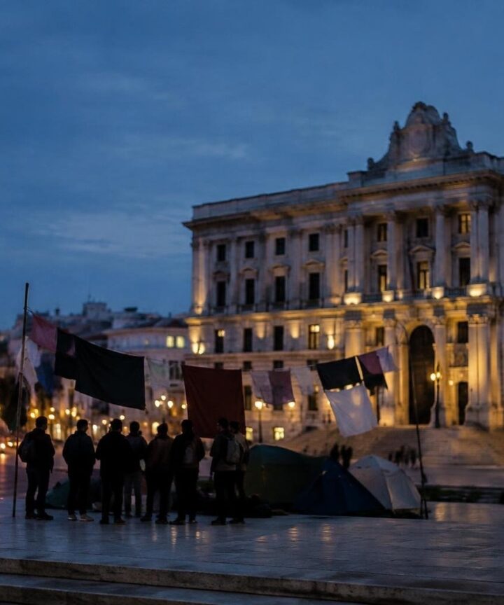 Proteste a Bari per il caro affitti e la legge sugli affitti brevi