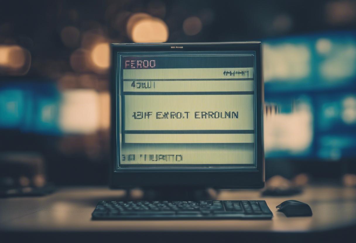 Technical Error Leads to Website Issue