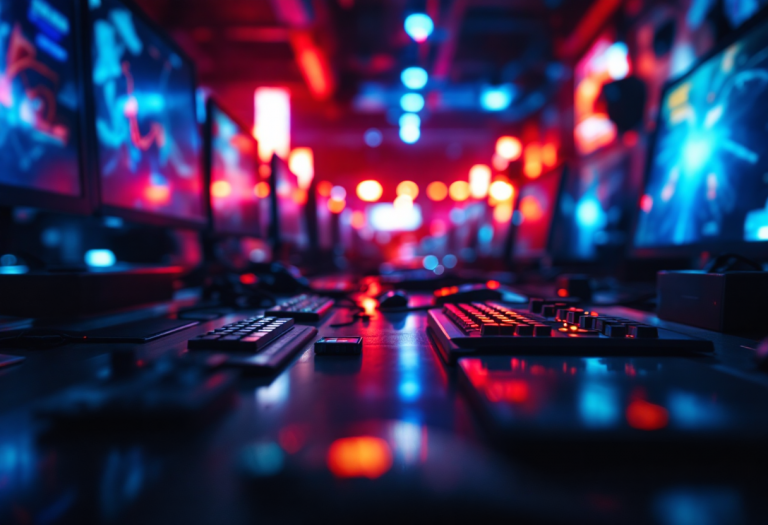 Grafico sull'evoluzione degli esports in Italia nel 2024