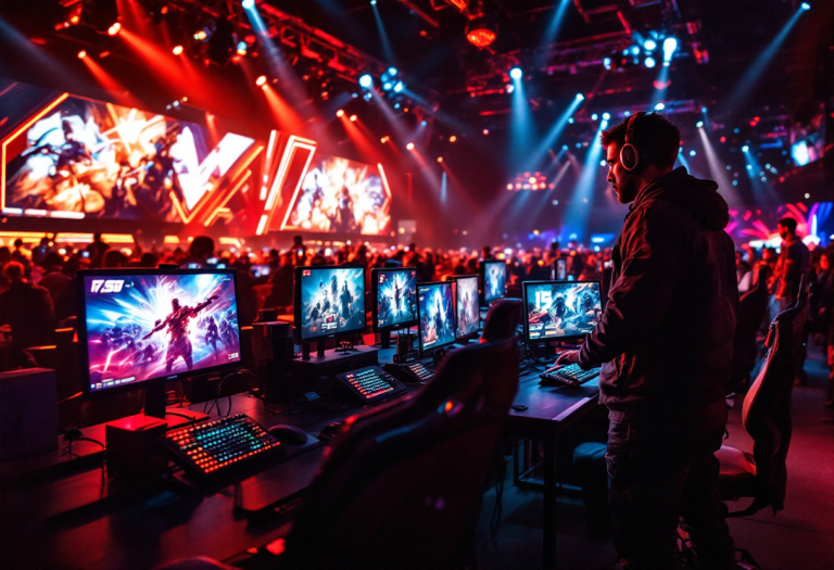 Immagine che rappresenta gli esports in Italia nel 2024
