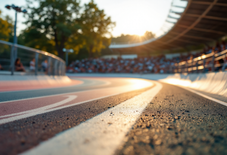 Aleix Espargaro in sella a una bicicletta da corsa
