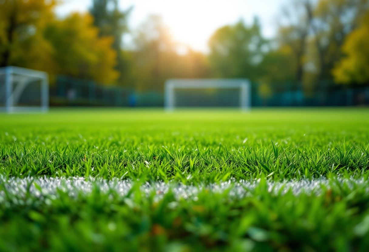 Giocatori dell'Atalanta festeggiano la vittoria in campo