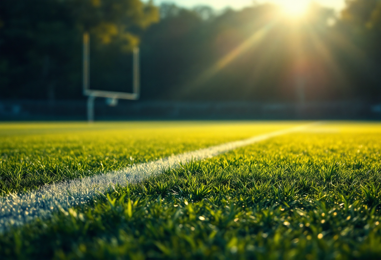 Dan Campbell allenatore dei Detroit Lions in azione
