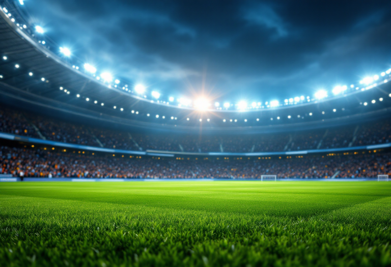 Fiorentina in campo durante una partita della stagione 2023