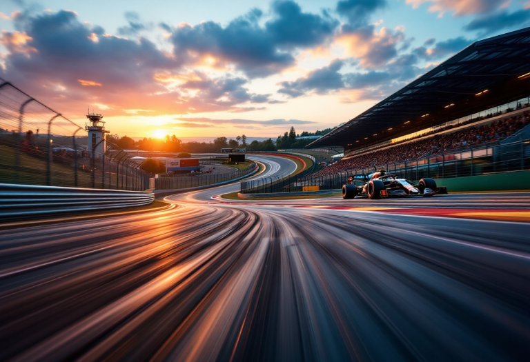 Auto di Formula 1 in pista ad Abu Dhabi per il titolo Costruttori