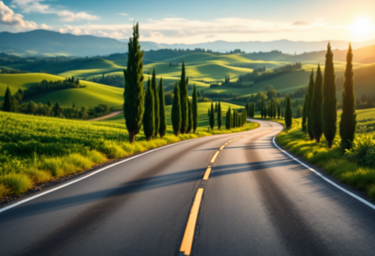 Ciclisti in Toscana affrontano sfide e opportunità future