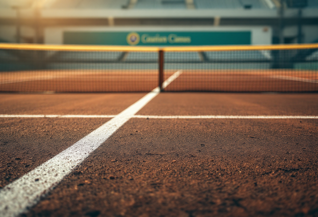 Tennisti in allenamento durante l'off-season