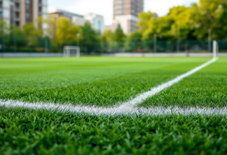 Cerimonia di inaugurazione della nuova pista polivalente a Casina