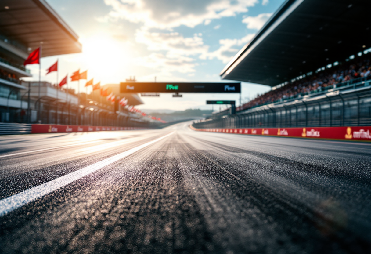 Lando Norris durante una gara di Formula 1