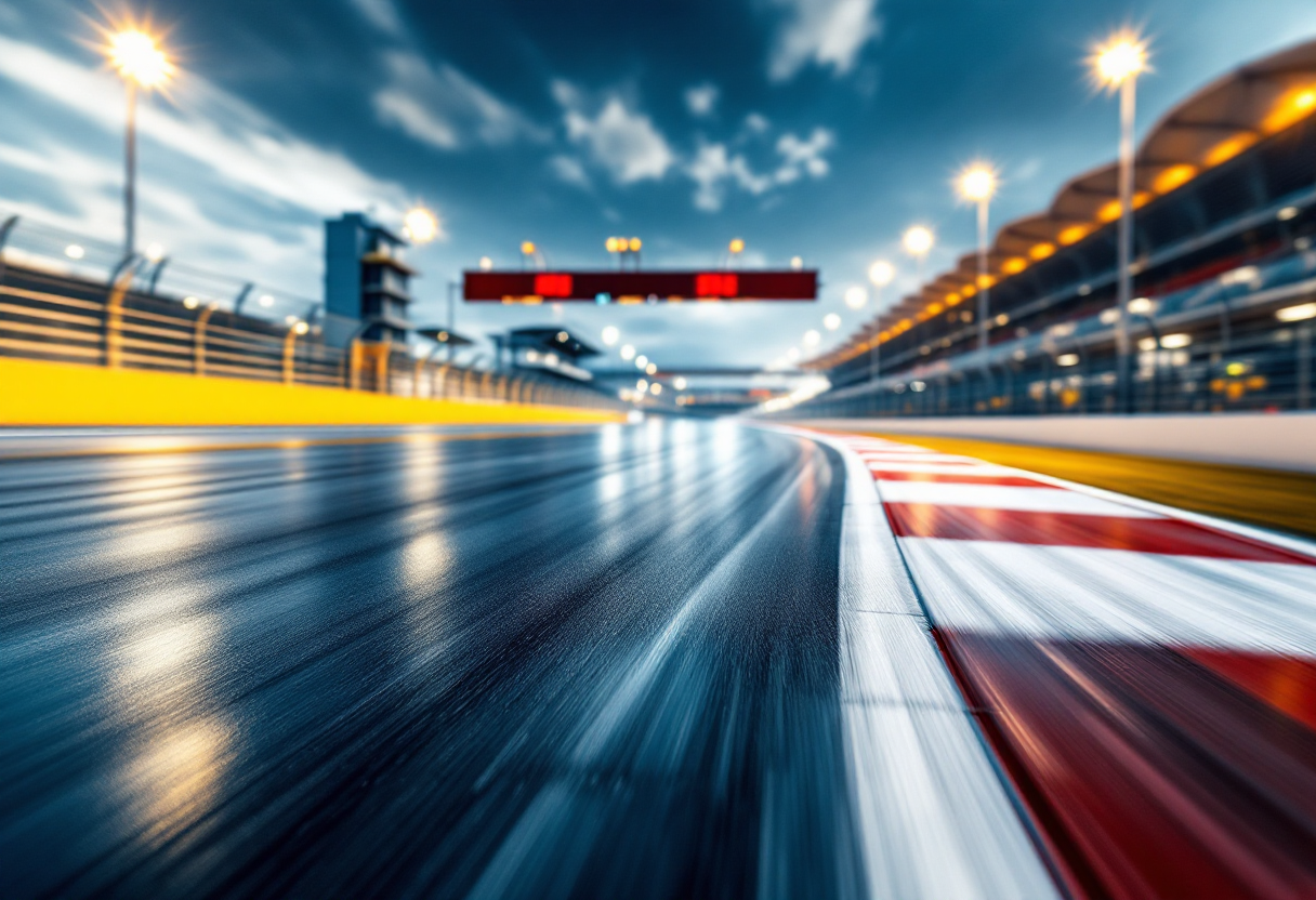 Max Verstappen festeggia la vittoria nel GP del Qatar