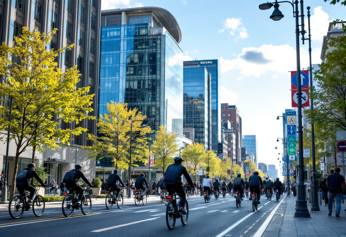 Domenico Pozzovivo discute la sicurezza in bicicletta