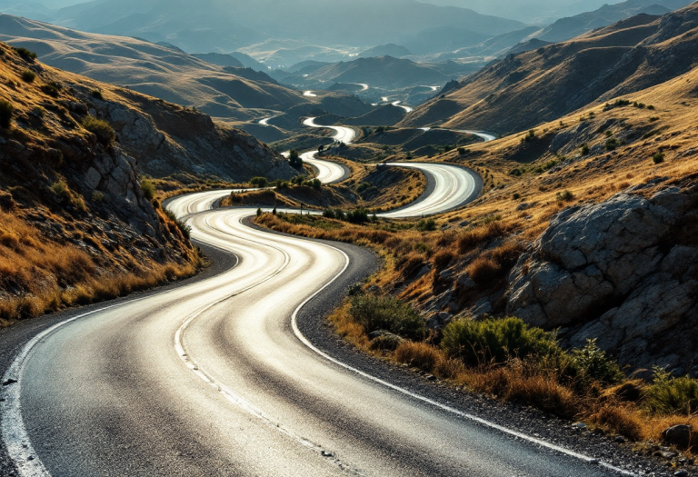 Immagine della 60ª edizione della Tirreno-Adriatico