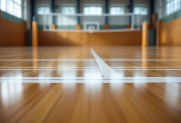 Tommaso Guzzo in azione con la Consar Ravenna in A2