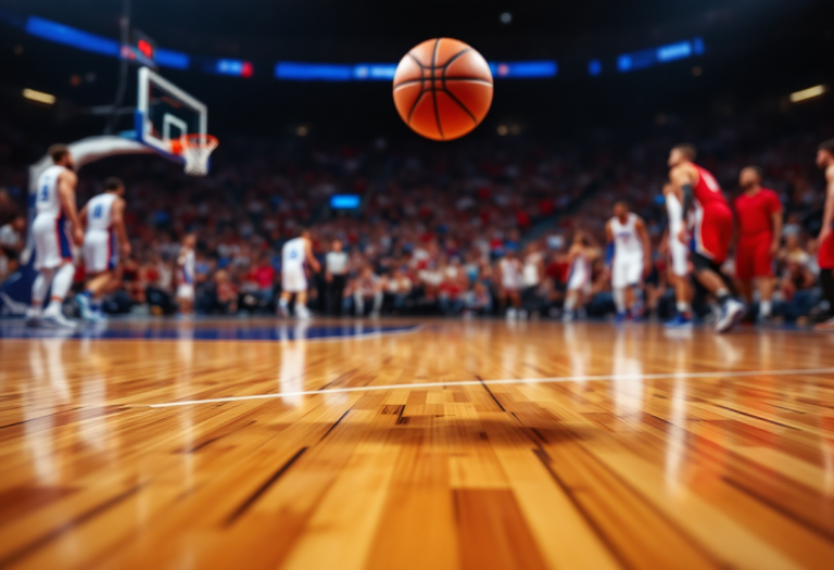 Trae Young in azione durante la vittoria degli Hawks